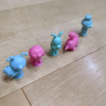 쇼와 레트로 호빵맨 캐릭터 피규어 세트 5개