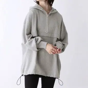 [ 새상품급 ] JEANASIS 아노락 BIG 후디 그레이 FREE