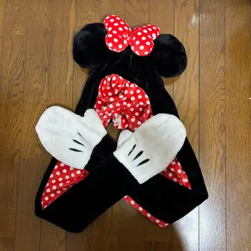 미니 마우스 머플러 캡