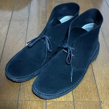 Clarks originals UK9.5 데저트 부츠 스웨이드 블랙