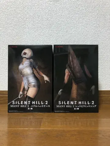 사일런트 힐 2 피규어 버블 헤드 간호사 & 레드 피라미드 싱