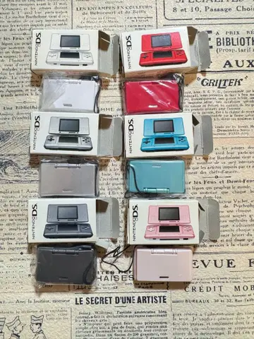 가챠 닌텐도 DS 미니어처 6색 세트