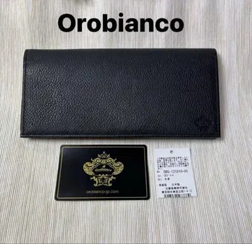 [ 새상품 ] Orobianco 오로비안코 ,장지갑,블랙