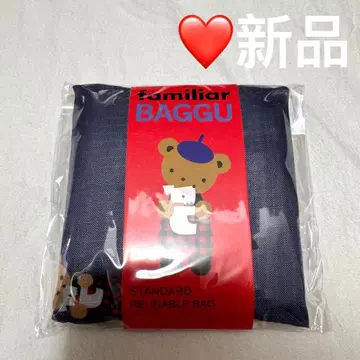 미사용 새상품 familiar x BAGGU 에코백 M 사이즈