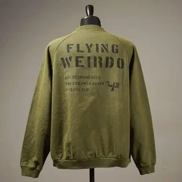 WEIRDO FLYING WEIRDO 크루넥 스웨트