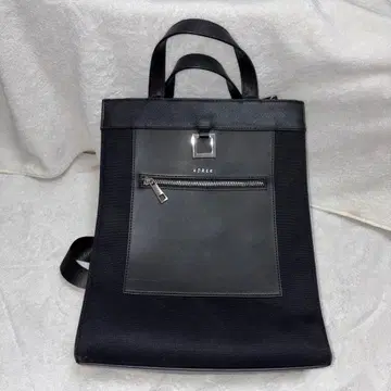 ADRER 토트백 블랙 숄더 포함