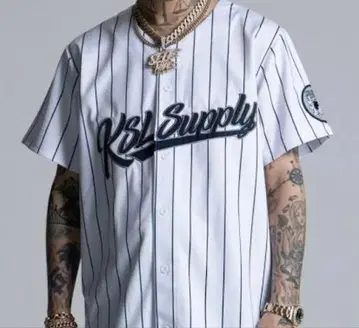 KSL Supply 스트라이프 T셔츠 M 사이즈