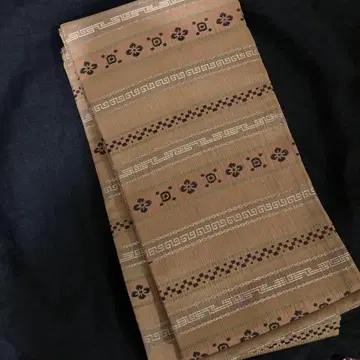 앤티크 오비에서 리메이크한 향염색 반폭 오비