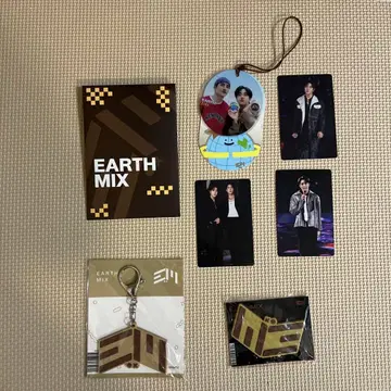 EarthMix 아스미쿠 카드 러버 키링 러버 마그넷