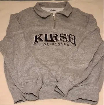 KIRSH 그레이 집업 맨투맨