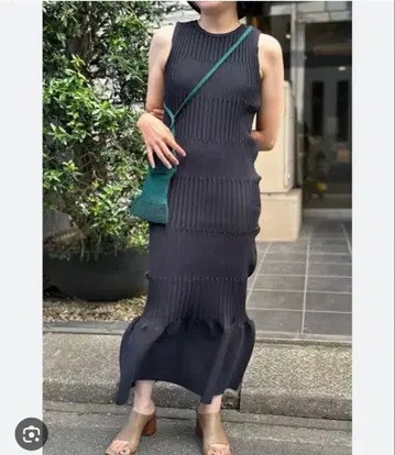 CFCL FLUTED SLEEVELESS MERMAID DRESS 3