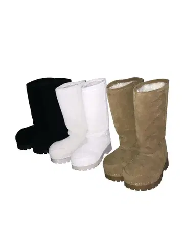 theairtown 어그 부츠 winter suede boots
