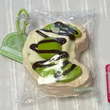 mellojoy 베이커리 시리즈 말차 크림 와플 스퀴즈