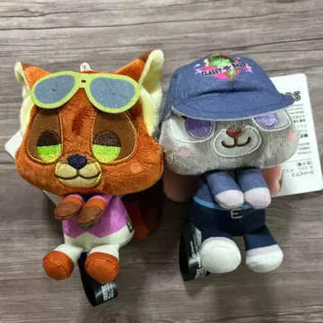 주토피아2 & you 마스코트 닉 주디 세트