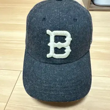 American Needle B 로고 그레이 캡