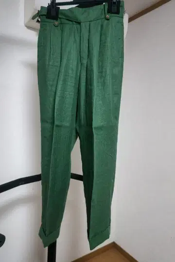 HAVERSACK ATTIRE 린넨 헤링본 구르카 팬츠