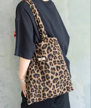 Spick & Span 별주 Uhr 레오파드 토트백