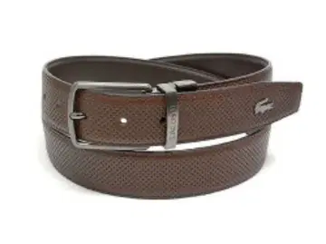 LACOSTE (라코스테) 리버서블 벨트 다크 브라운