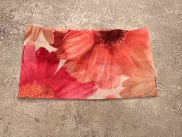 새상품급 꽃무늬 헤어밴드 핑크 계열