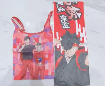 쿠로오 테츠로 머플러 타월 에코백