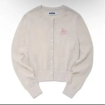 KIRSH 체리 자수 아이보리 가디건