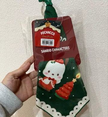한국 한정 산리오 스위츠 홀리데이 쿠로미 팝업 손수건 타월