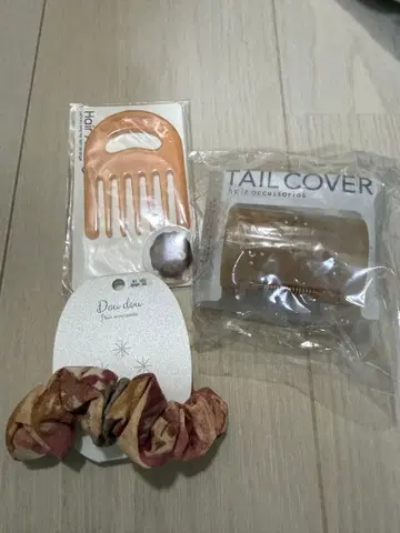 헤어 액세서리 3세트 (미사용)