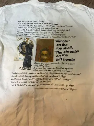 APPLEBUM 그래픽 롱 슬리브 T셔츠 S