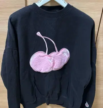 키르시 마리 맨투맨 핑크