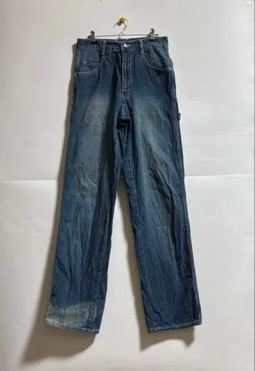 BIG JOHN 페인터 데님 SW505 일본제 워크 팬츠 31 구제 의류