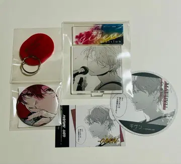 기븐 기븐전 애니카페 아크릴 스탠드 캔뱃지 금박 카드 마후유 세트