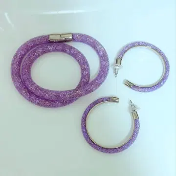 스와로브스키 팔찌 귀걸이
