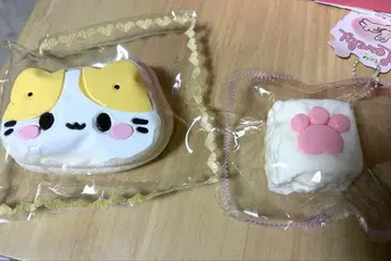 스퀴즈 고양이 발바닥 수감 2세트