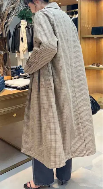 [ 새상품 ] 설날 세일! 캘런솔로지 건클럽 체크 코트 완판템!