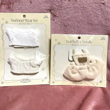 3COINS 인형 이너 오버롤 15cm 인형 의류 2점 세트 쓰리코인즈