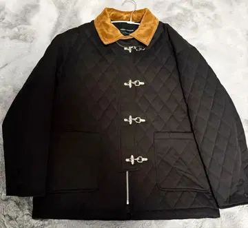 VEGA CHANG 퀼팅 자켓 파이어맨 블랙 M 사이즈