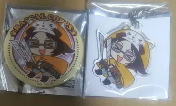 진격의 거인 x 라스칼 캔뱃지 & 아크릴 키링 [ 한지 ]