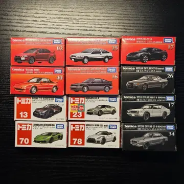 [단종] 토미카 토미카 프리미엄 미니카 컬렉션 12대 세트