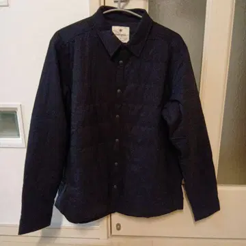 snow peak 퀼팅 셔츠 자켓 M 블랙