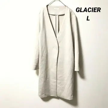 GLACIER 노카라 코트 L 베이지