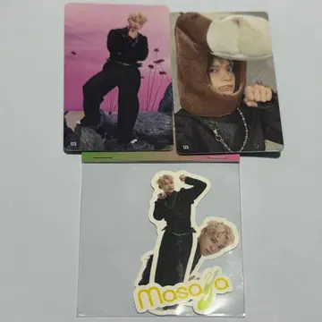 INI 팝업 기무라 마사야 트레이딩 카드 스티커