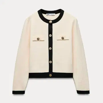 [ 최종 가격 인하 ] 자라 골드 버튼 니트 가디건 S 사이즈