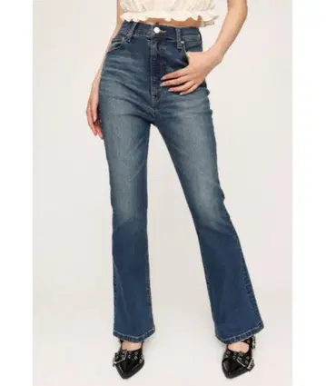 SLY 하이웨스트 플레어 팬츠 비위드 로이카 REEF