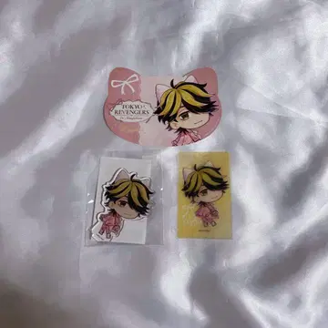 도쿄 리벤저스 난자타운 하네미야 카즈토라 아크릴 스탠드 특전 클리어 카드