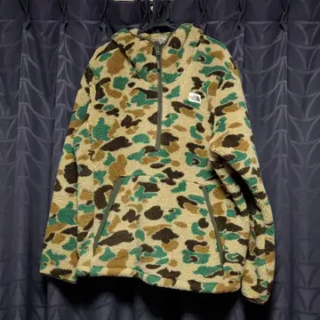 THE NORTH FACE 카모 패턴 플리스 자켓 XL