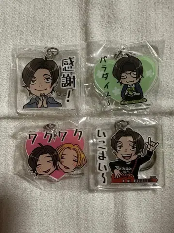 RockonSocialClub 나리타 쇼지 아크릴 키링 4개 미사용