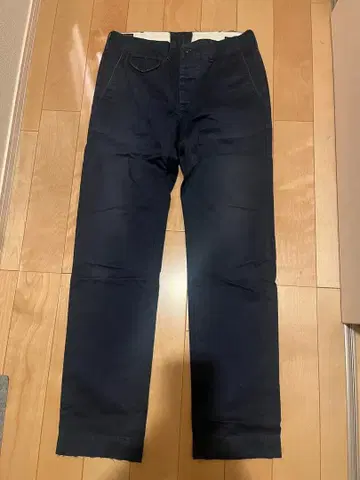 AMERICAN RAG CIE 다크 블루 치노 팬츠