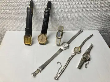 SEIKO 세이코 여성용 수동 와인딩 quartz 시계 6세트
