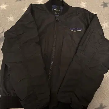 Bershka MA-1 플라이트 자켓 블랙