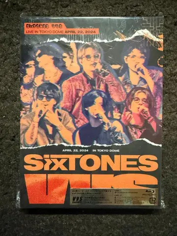 SixTONES LIVE Blu-ray 2024년 4월 22일 도쿄돔
